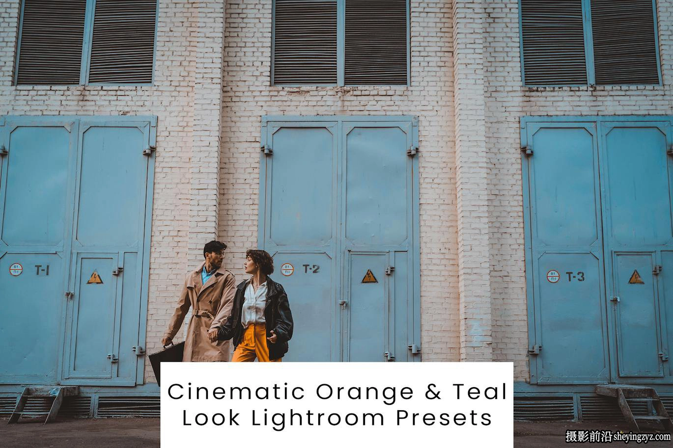 10种青橙色电影胶片lr预设 Cinematic Orange &amp; Teal Look Presets