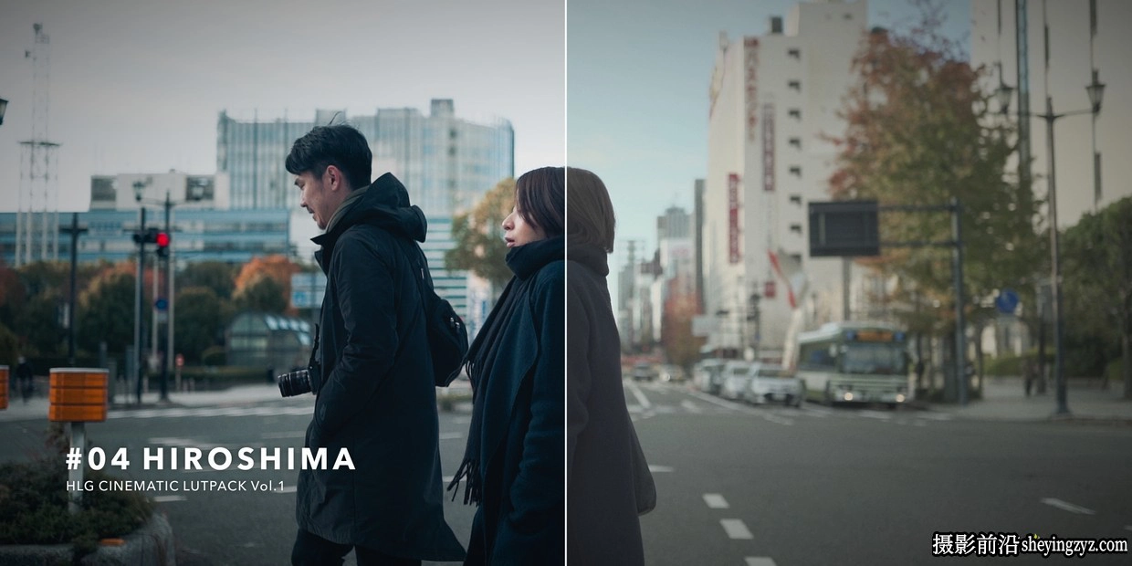 AUXOUT索尼HLG日系清新色彩分级LUT预设 HLG CINEMATIC LUT PACK