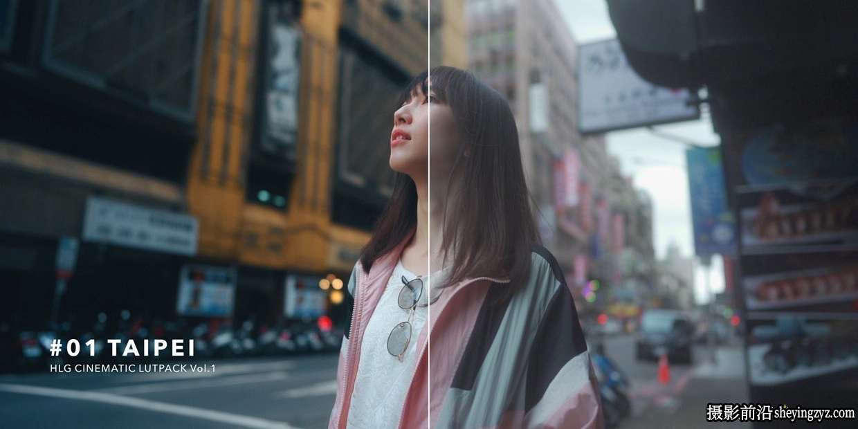 AUXOUT索尼HLG日系清新色彩分级LUT预设 HLG CINEMATIC LUT PACK