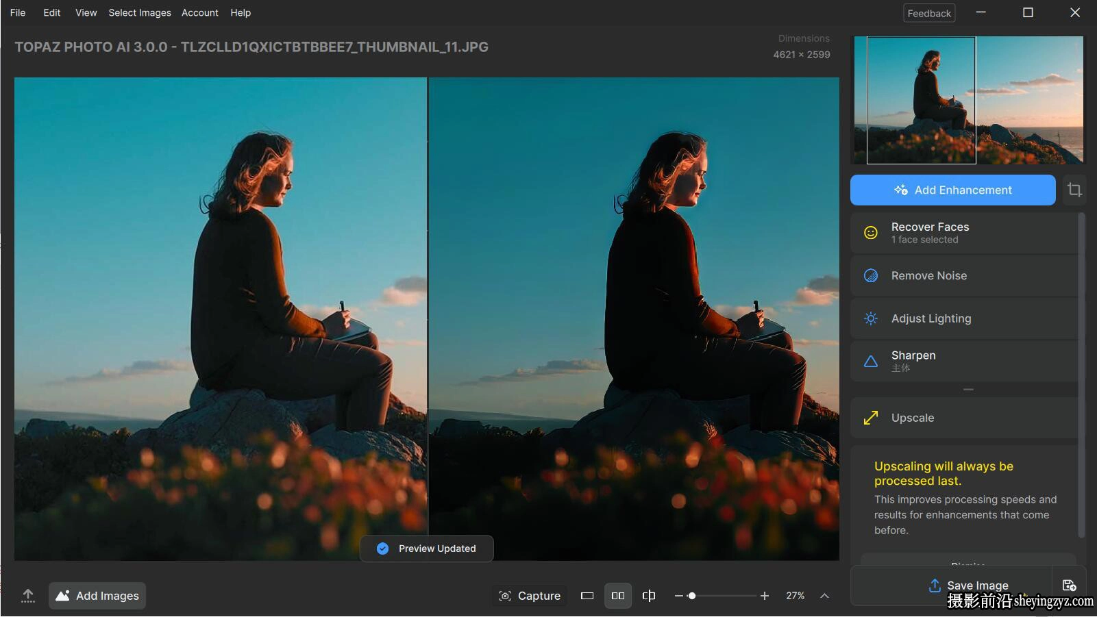 Topaz Photo AI 3.2.1英文版|图像无损放大降噪锐化插件WINX64