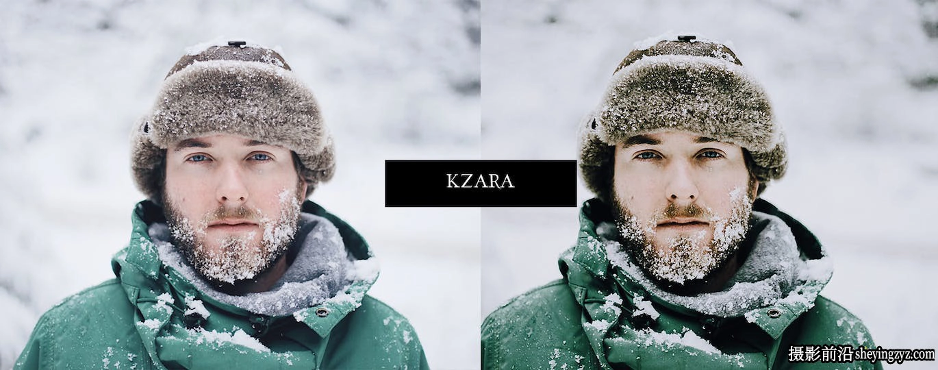 清新绿色调电影人像调色lr预设Winter Green - Lightroom Presets