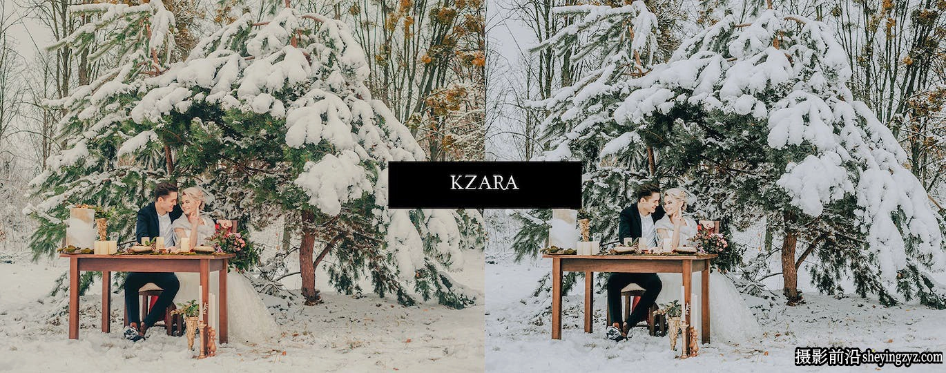 清新绿色调电影人像调色lr预设Winter Green - Lightroom Presets