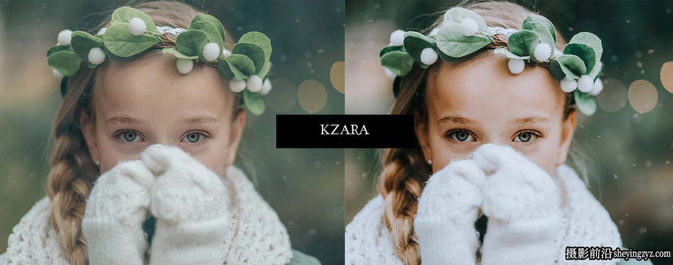 清新绿色调电影人像调色lr预设Winter Green - Lightroom Presets