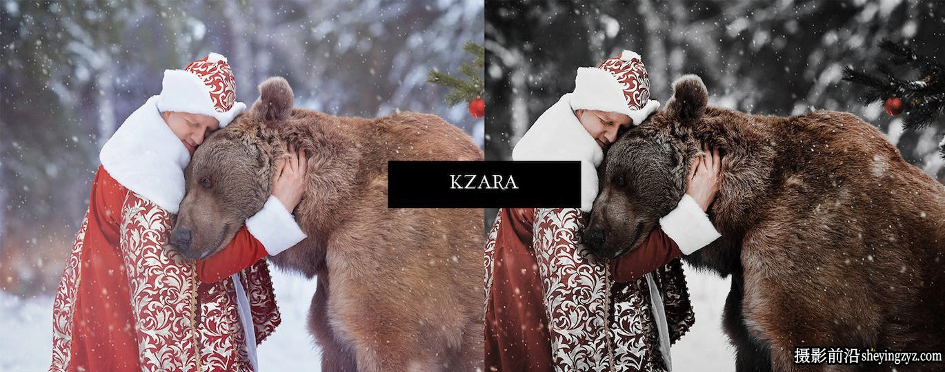 12种冬季电影人像后期调色免费lr预设Winter Magic Lightroom Presets