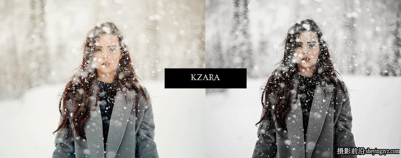 12种冬季电影人像后期调色免费lr预设Winter Magic Lightroom Presets