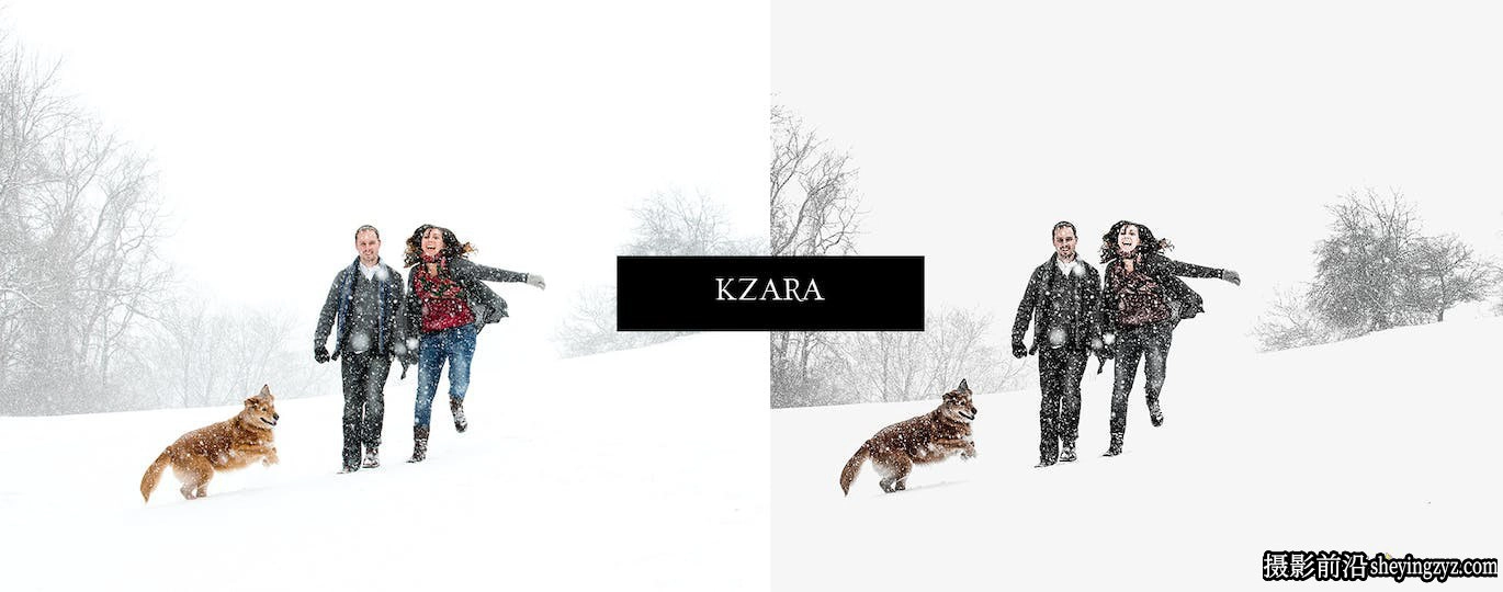 12种冬季电影人像后期调色免费lr预设Winter Magic Lightroom Presets