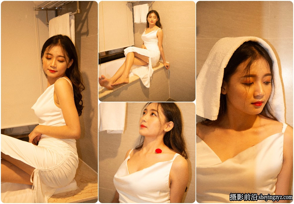 浴室美女摄影写真人像RAW原图练习素材17张