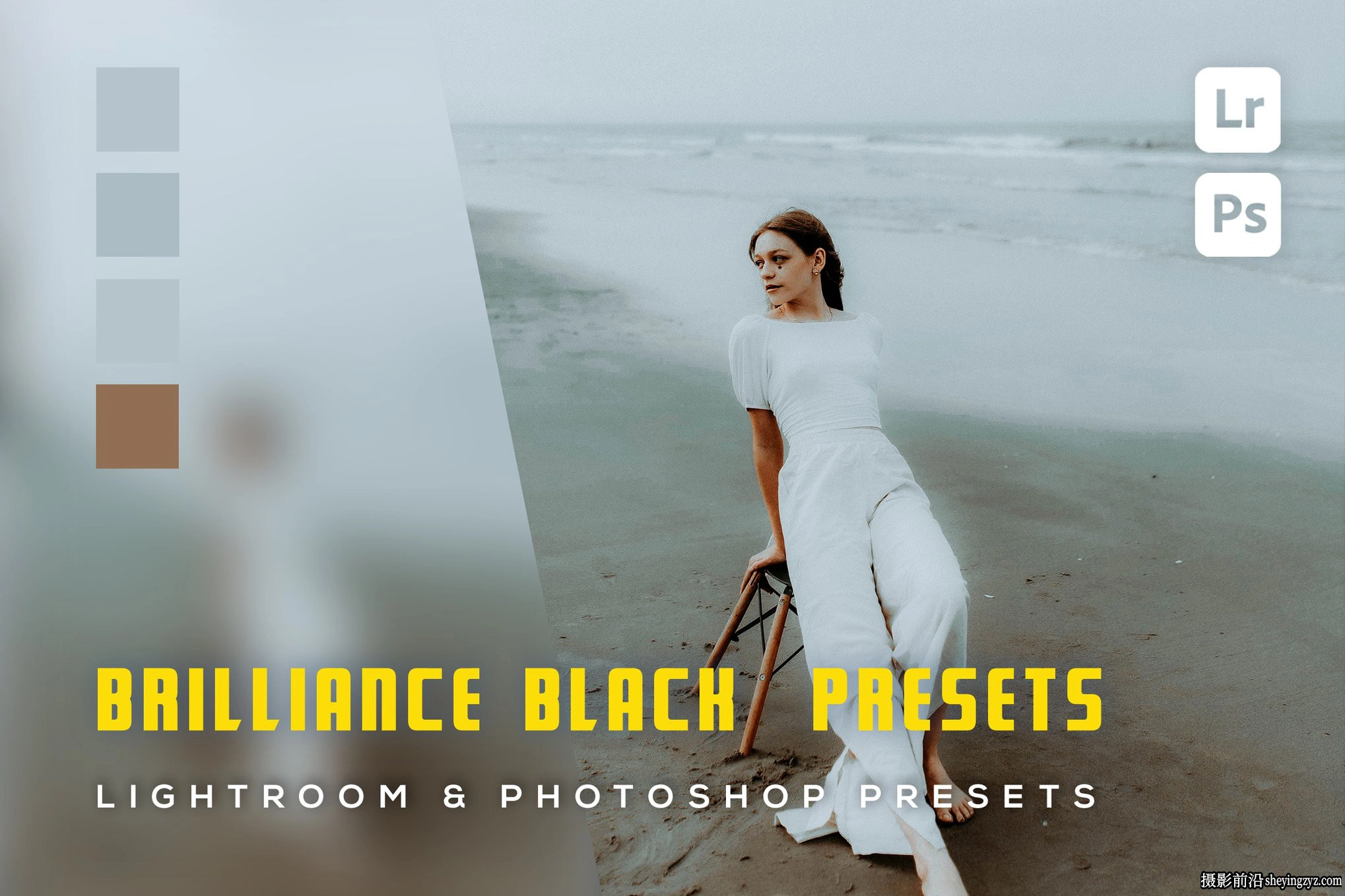 清新电影胶片LR预设/手机Lr预设 Brilliance black Lightroom  Presets