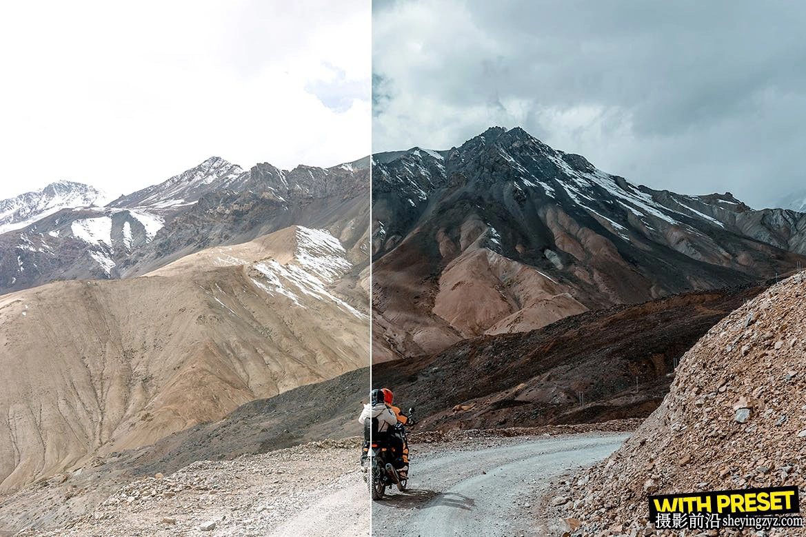 4种旅拍电影风光后期调色lr预设 ARTA - Cold Snap Lightroom Presets
