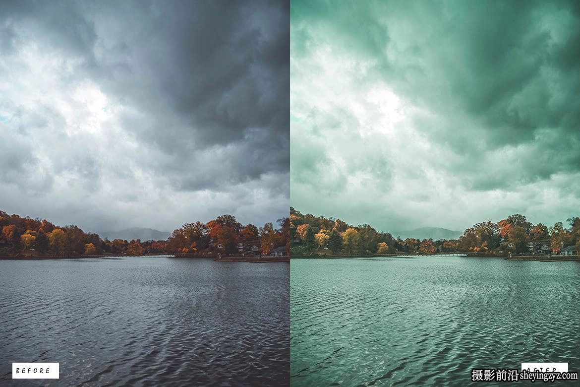 免费旅拍青橙色电影风光人像lr预设 Parislan Fall Lightroom Presets