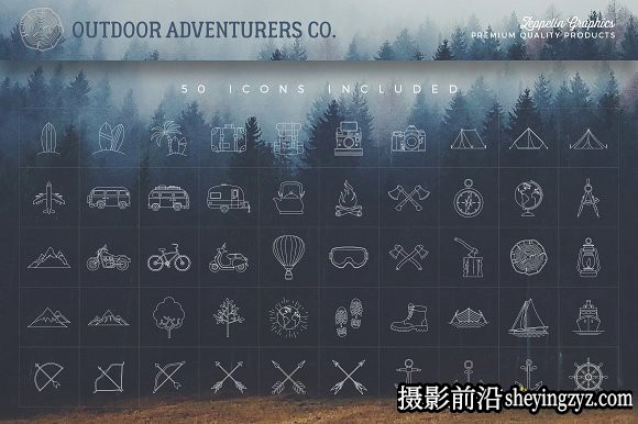 终极1500+Logo标志徽标样机合集 Logos Bundle Collection