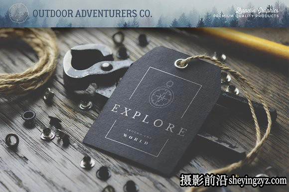 终极1500+Logo标志徽标样机合集 Logos Bundle Collection