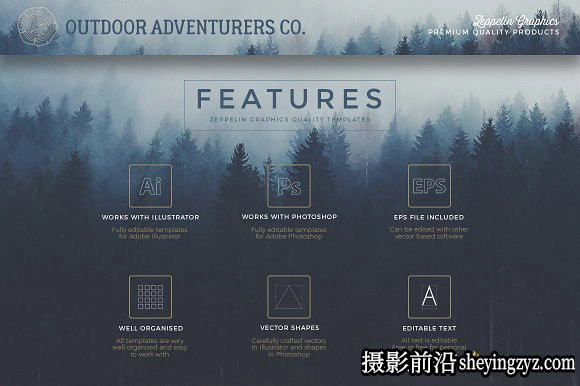 终极1500+Logo标志徽标样机合集 Logos Bundle Collection