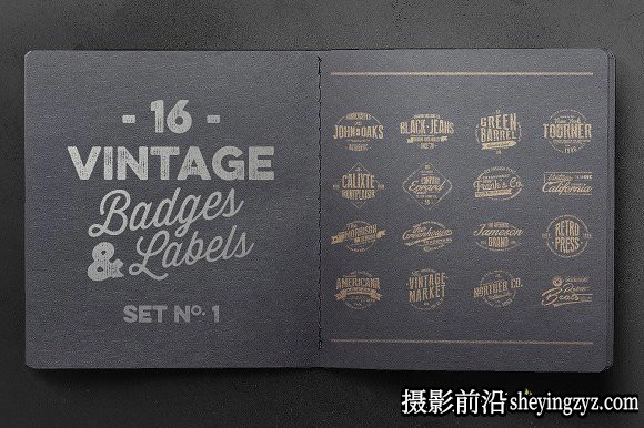 终极1500+Logo标志徽标样机合集 Logos Bundle Collection
