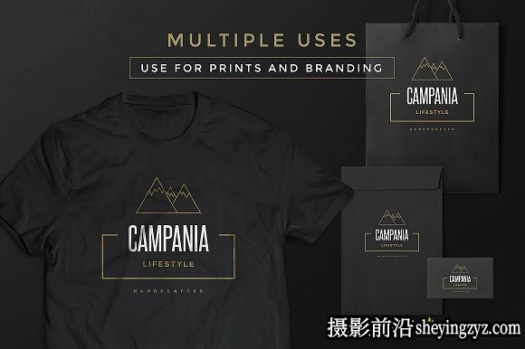 终极1500+Logo标志徽标样机合集 Logos Bundle Collection