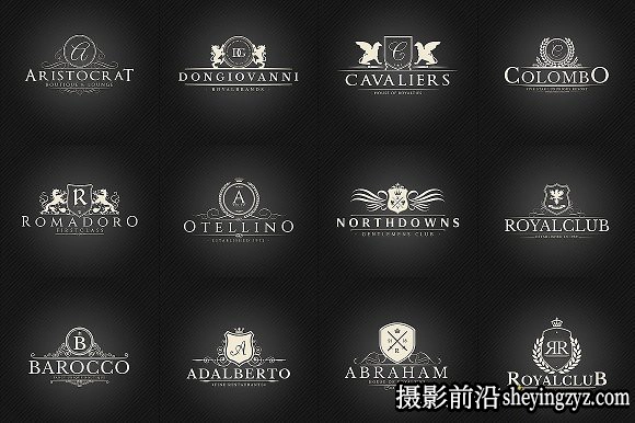 终极1500+Logo标志徽标样机合集 Logos Bundle Collection