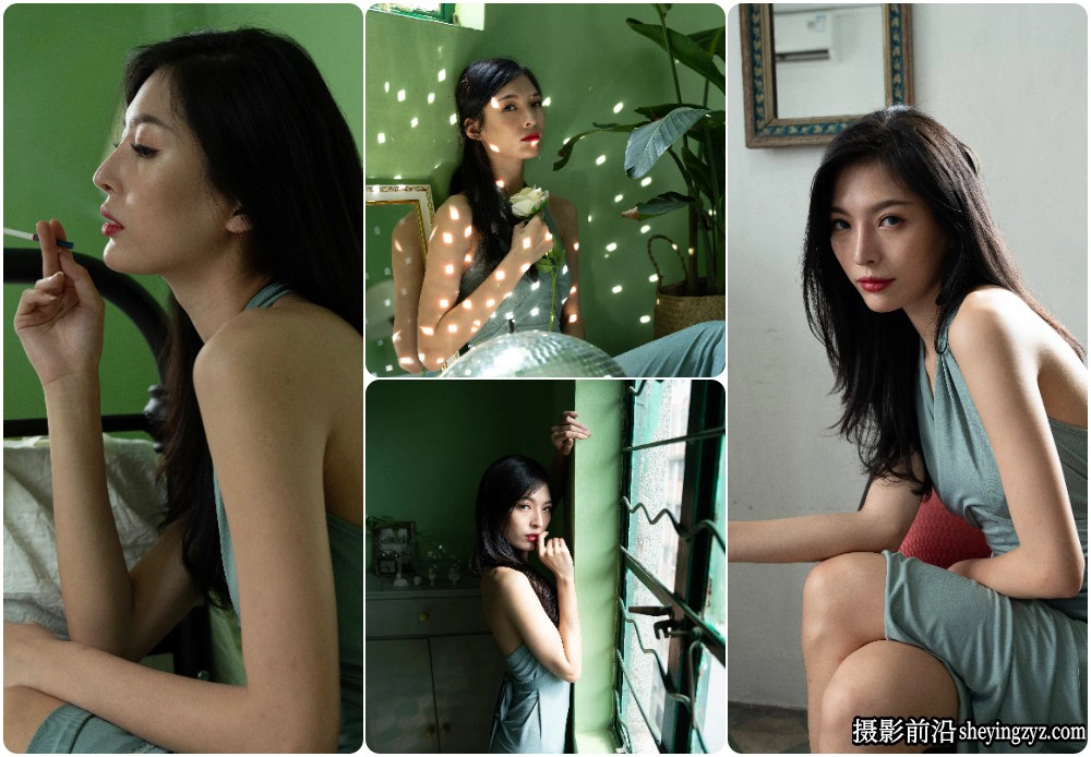室内摄影情绪美女人像RAW原图练习素材17张