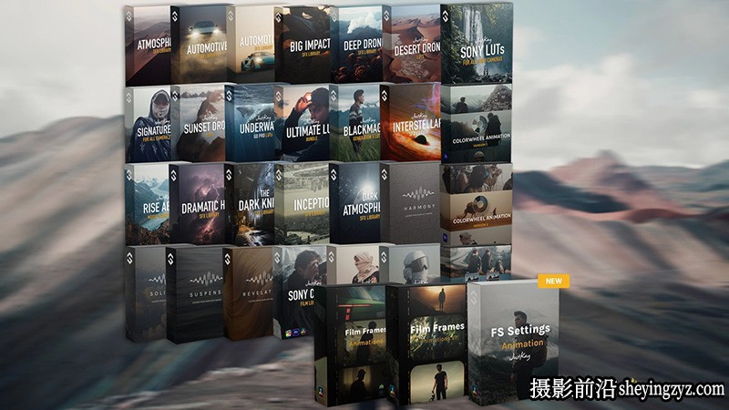 LUT预设及音效终极大师包 Film Space–Justkay The Ultimate