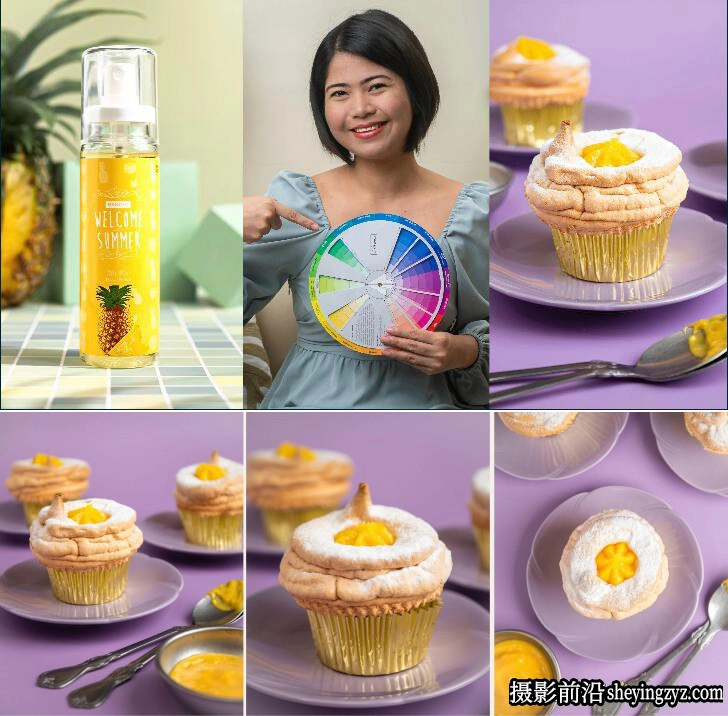 摄影师Rose Nene美食产品摄影中的色彩理论完整教程-中英字幕