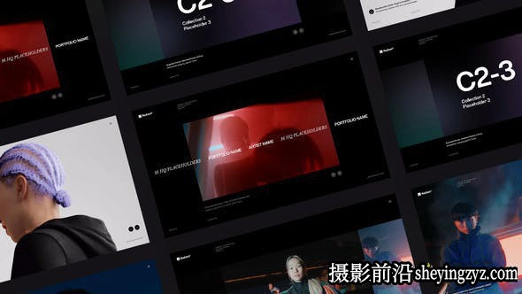 AE模板- 简洁幻灯片展示片头模板 Essential Slideshow