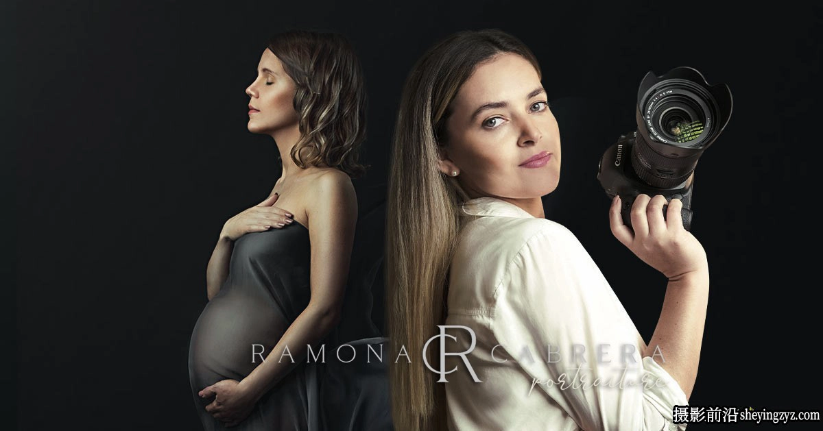 Ramona Cabrera孕妇私房写真人像高级布光摆姿完整教程-中文字幕