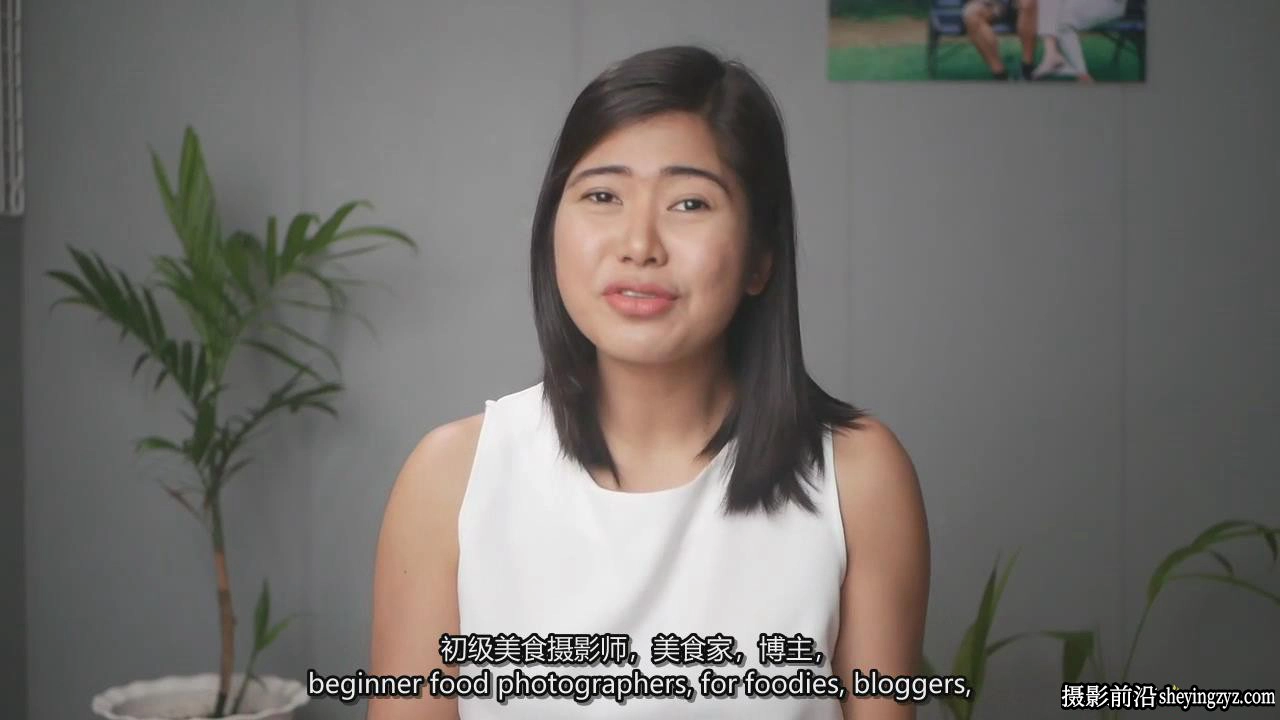 Rose Nene为当地企业宣传拍摄商业美食摄影完整教程-中英字幕