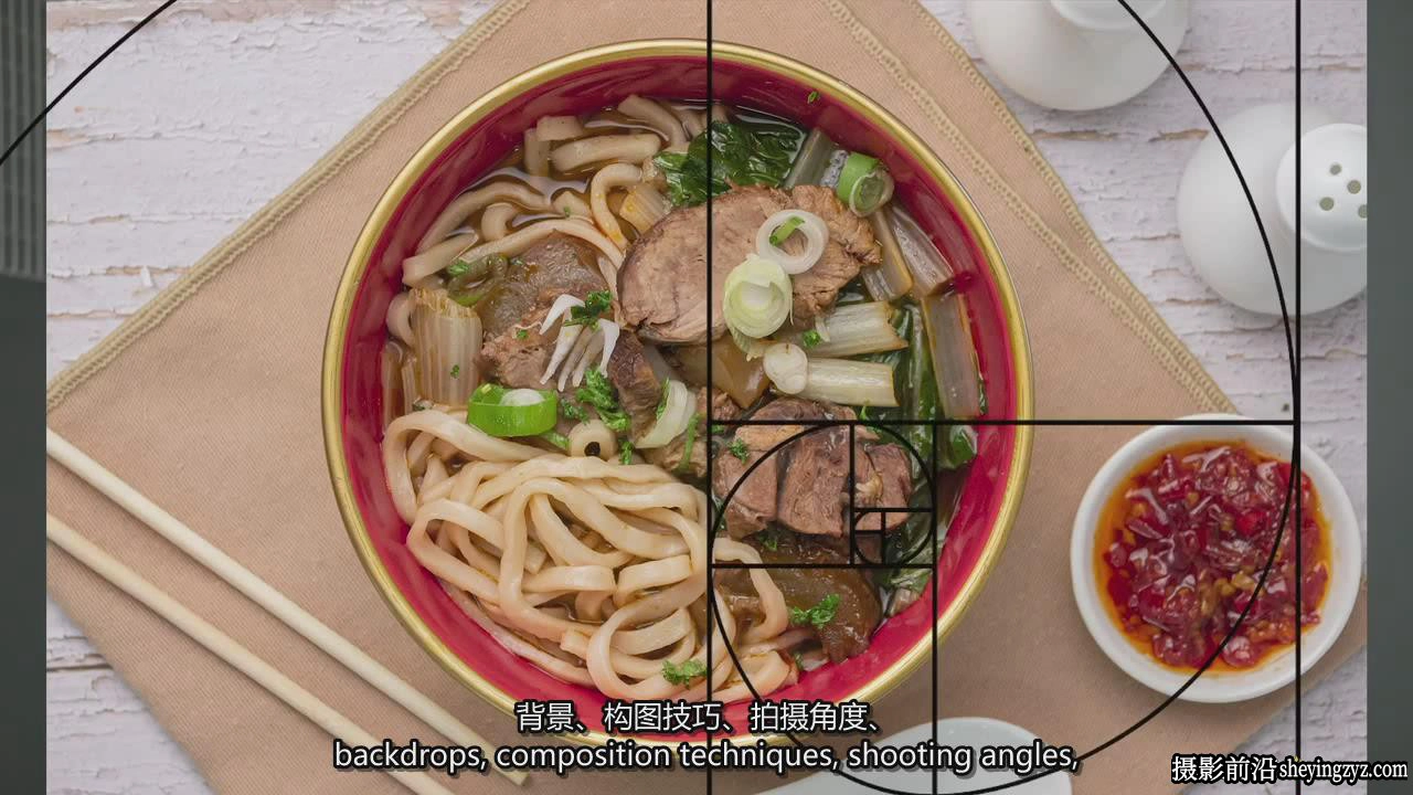 Rose Nene为当地企业宣传拍摄商业美食摄影完整教程-中英字幕
