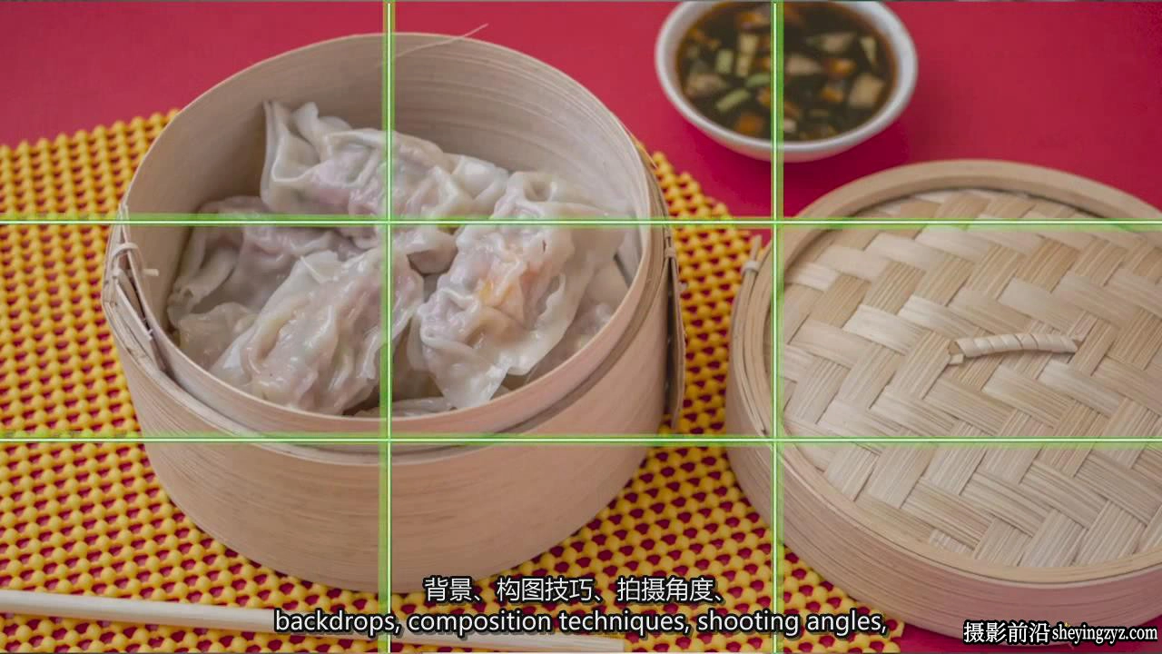 Rose Nene为当地企业宣传拍摄商业美食摄影完整教程-中英字幕
