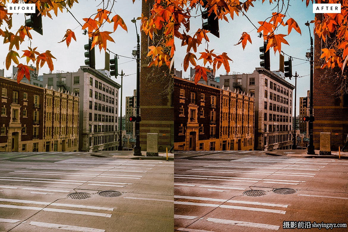 10种旅拍城市风光电影感Lightroom预设 City Tone Lightroom Presets
