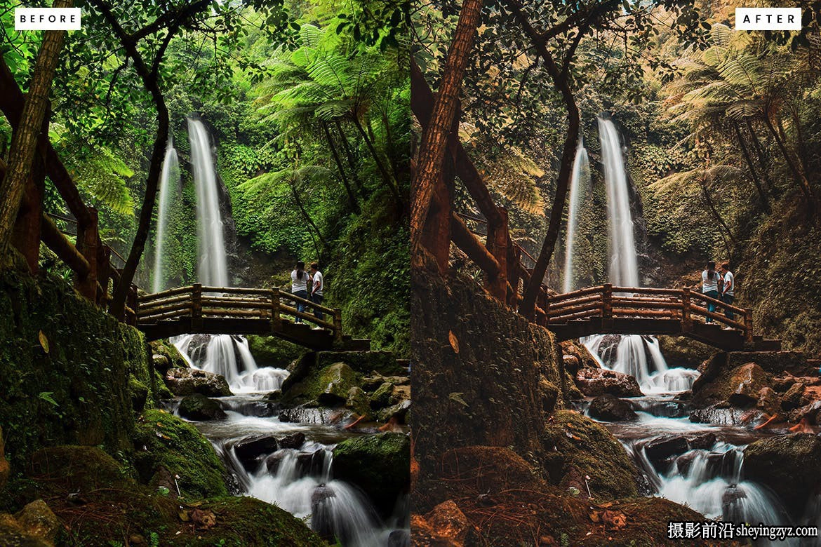 10种免费旅拍电影风光Lightroom预设 River Lightroom Presets