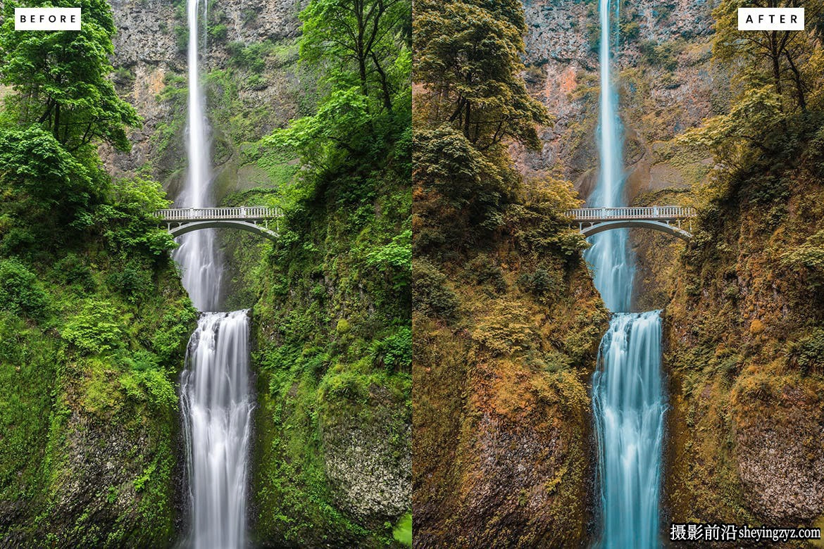 10种免费旅拍电影风光Lightroom预设 River Lightroom Presets