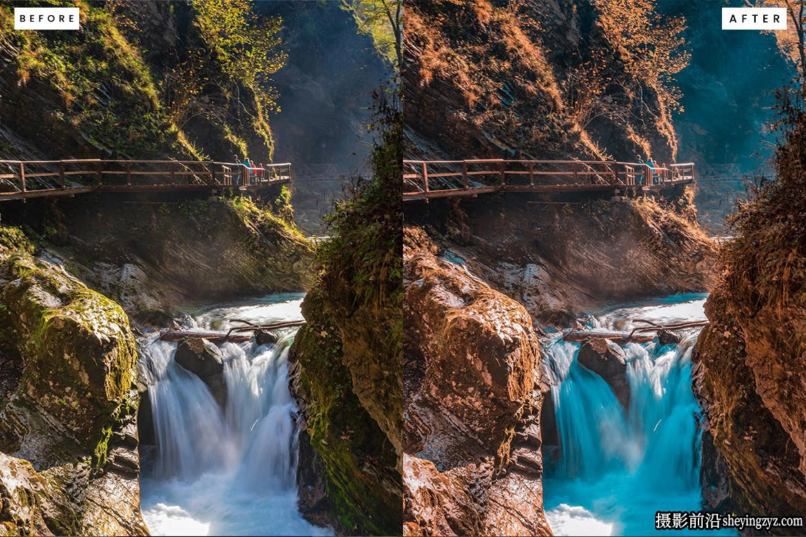 10种免费旅拍电影风光Lightroom预设 River Lightroom Presets