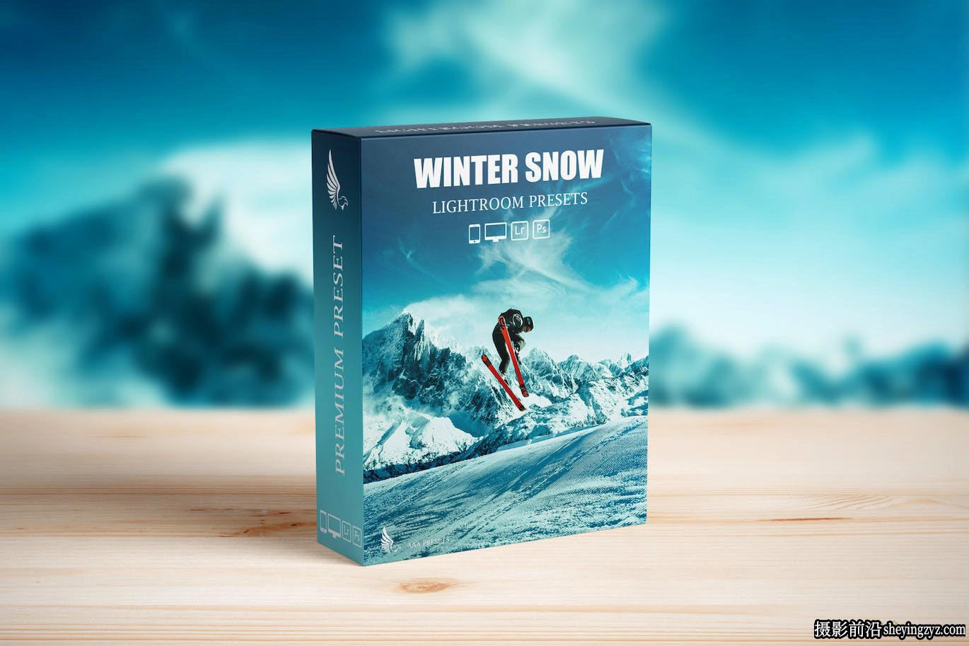 冷色调冬季冰雪风光LR预设 Snow Winter Lightroom Presets