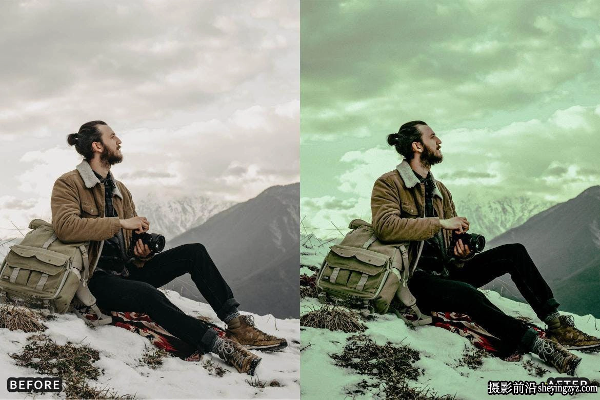 冷色调冬季冰雪风光LR预设 Snow Winter Lightroom Presets