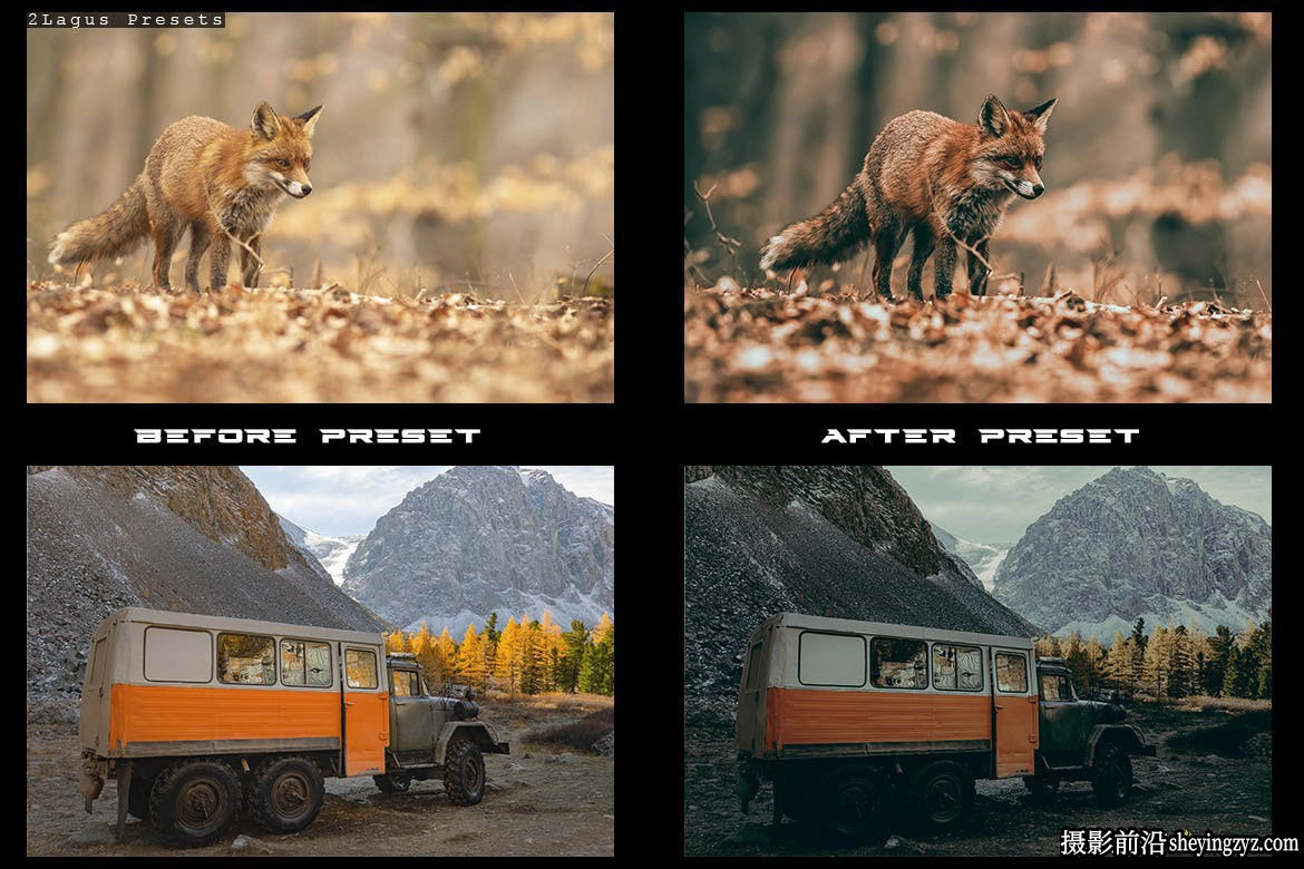 真正的电影美学胶片风格Lightroom预设 Movie Styles 4 Lightroom Presets