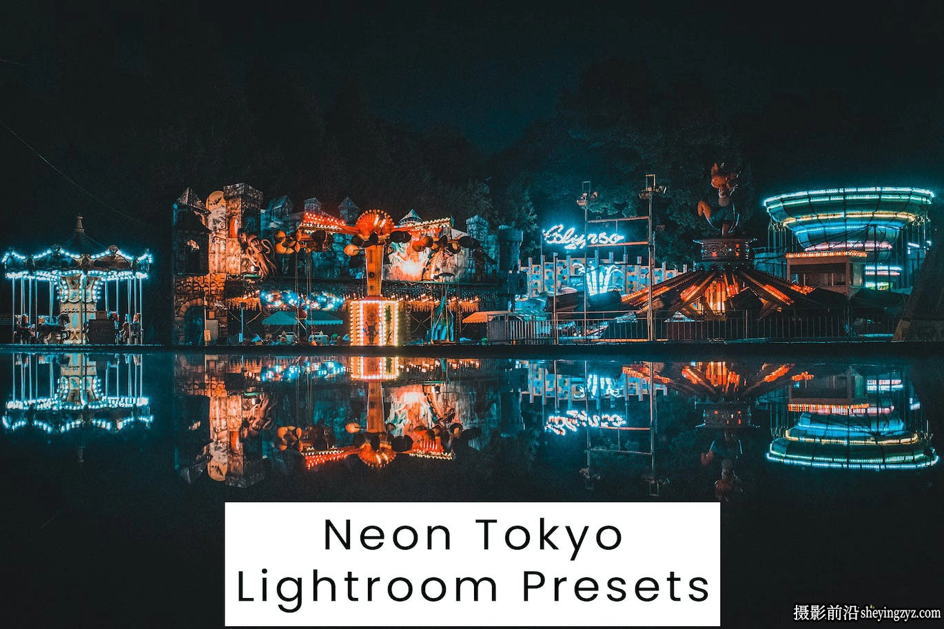 东京街头城市夜景朋克青橙电影LR预设 Neon Tokyo Lightroom Presets
