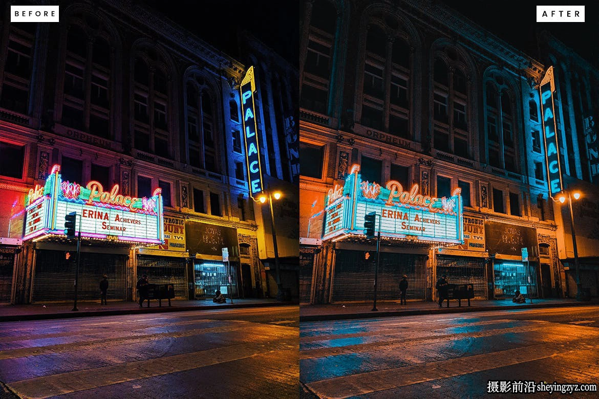 东京街头城市夜景朋克青橙电影LR预设 Neon Tokyo Lightroom Presets