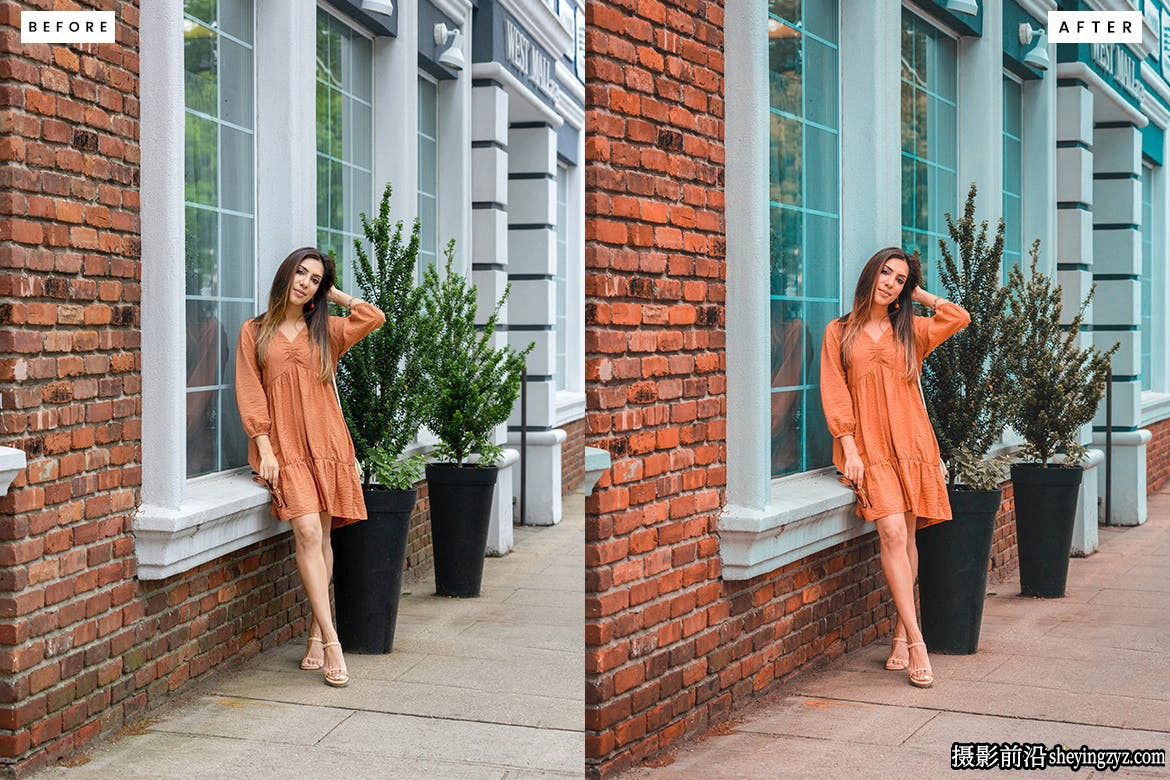 10种免费电影胶片人像调色Lightroom预设 Modern Film Lightroom Presets