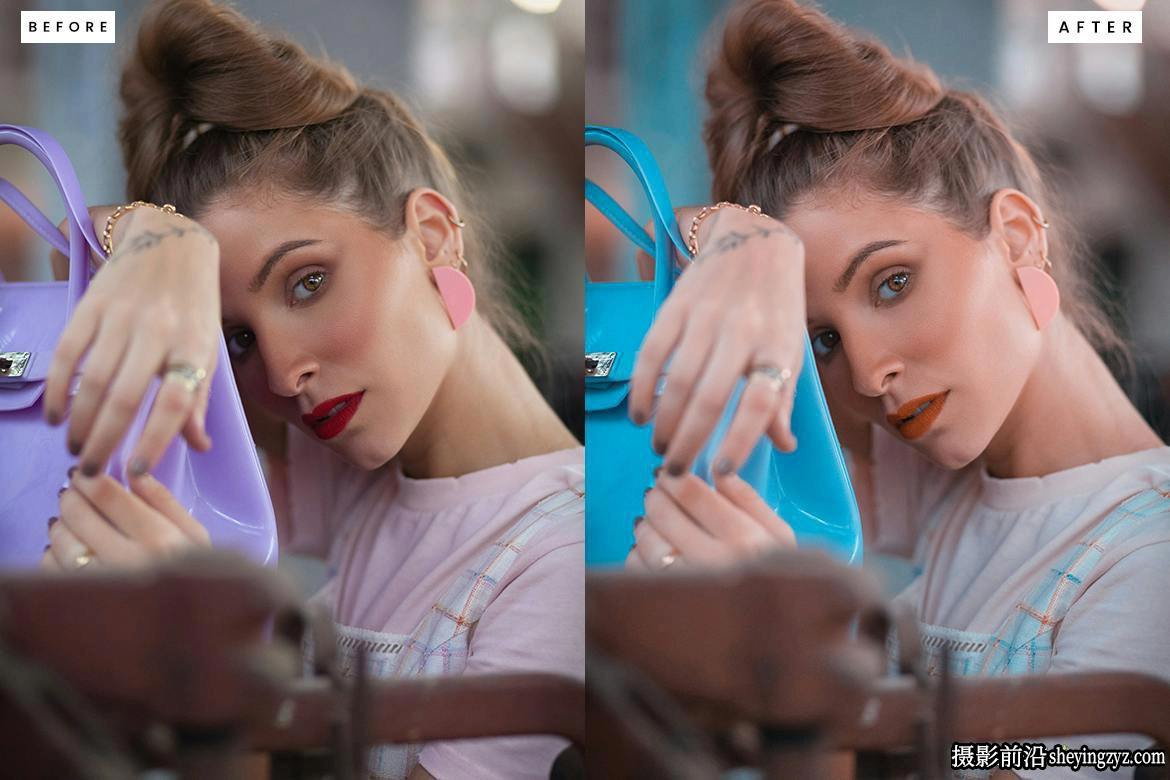 10种免费电影胶片人像调色Lightroom预设 Modern Film Lightroom Presets