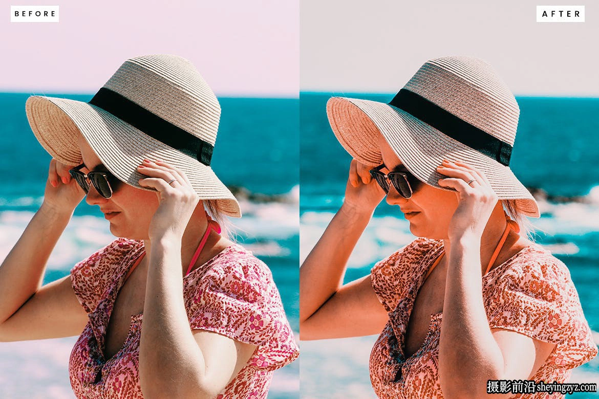 10种免费旅拍电影人像调色LR预设 Summer Vibe Film Lightroom Presets