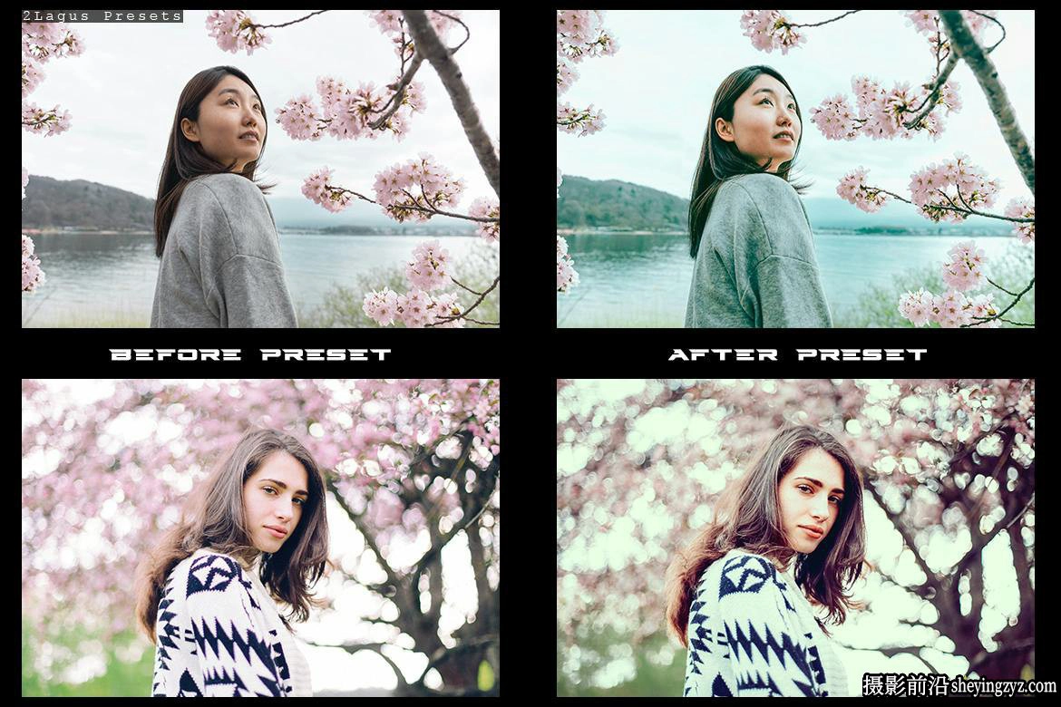 日系电影人像风格调色Lightroom预设Japan Styles 4 Lightroom Presets