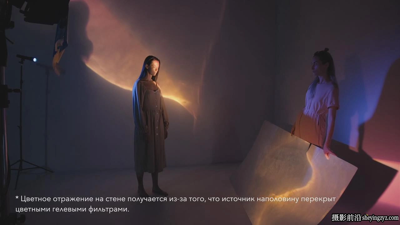 摄影师Polina Washington(光线和色彩)光影人像布光完整教程-中文字幕