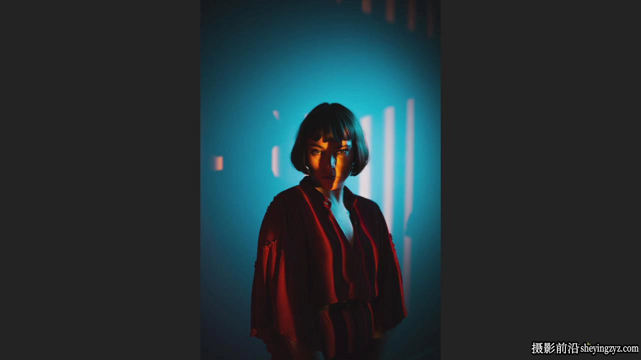 摄影师Polina Washington(光线和色彩)光影人像布光完整教程-中文字幕