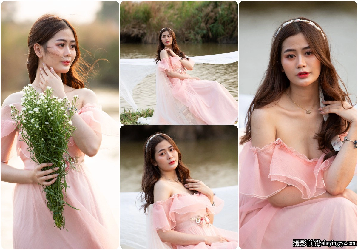 户外美女写真人像摄影未修RAW原图练习素材10张
