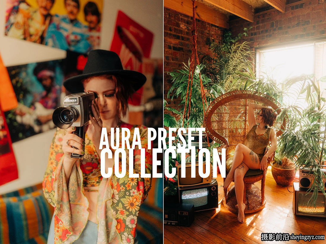 电影光环人像系列LR预设 A Wandering Collective-The Aura Presets