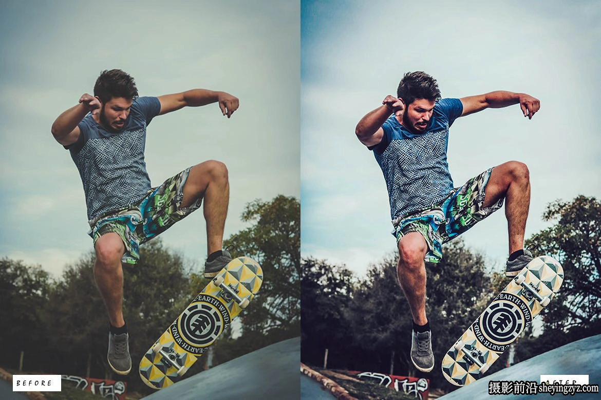 免费15种健身运动人像调色LR预设 Sports HDR Lightroom Presets