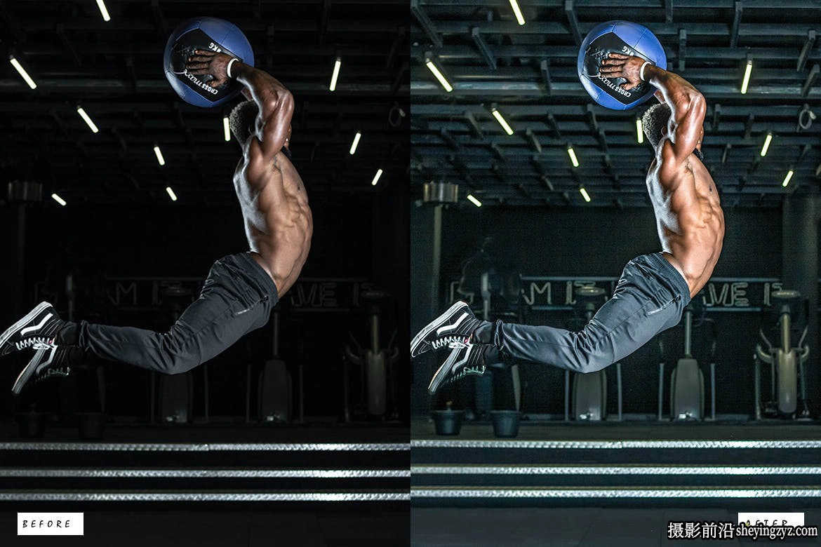 免费15种健身运动人像调色LR预设 Sports HDR Lightroom Presets