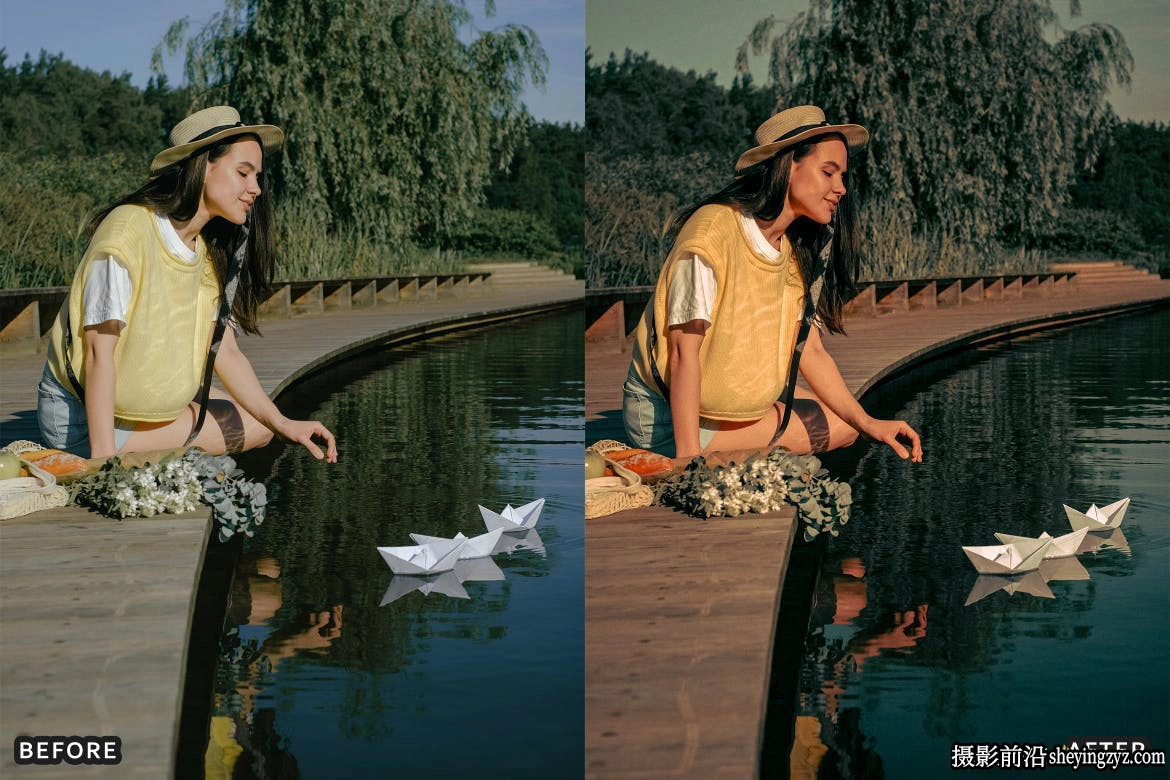 免费波西米亚风格暖色调人像LR预设 Bohemian Look Instagram Presets