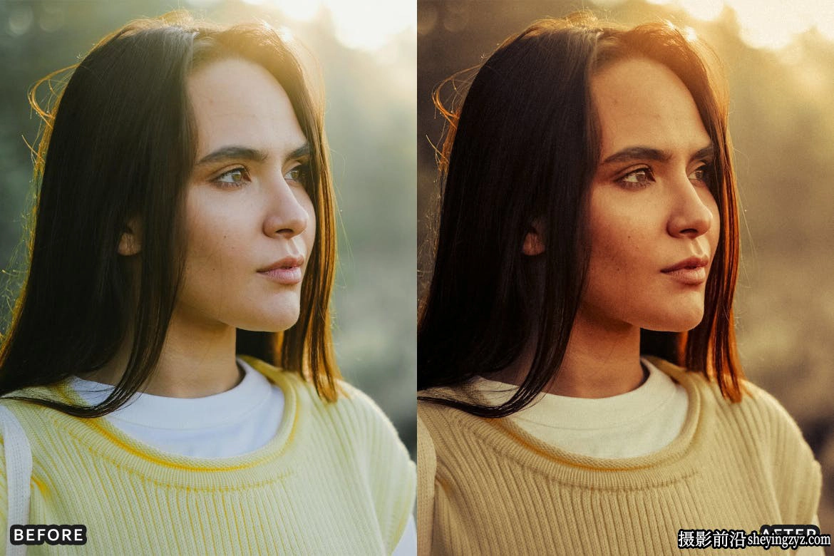 免费波西米亚风格暖色调人像LR预设 Bohemian Look Instagram Presets