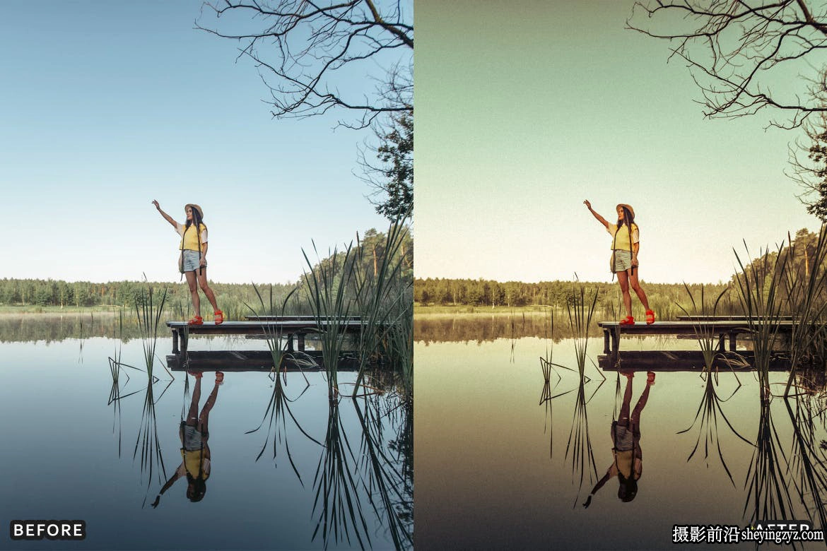 免费波西米亚风格暖色调人像LR预设 Bohemian Look Instagram Presets